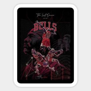 BASKETBALLART - MJ SQUAD CHAMPIONS Sticker